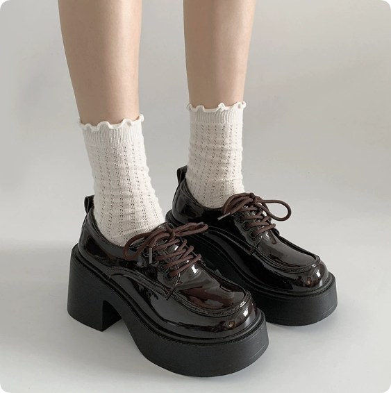 Platform Low-Top Ankle Boots | Durable, Non-Slip Cowhide — Retro-Casual Short Boots | A Must-Have for Fashionistas