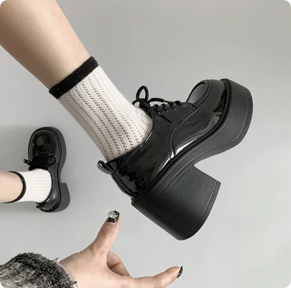 Platform Low-Top Ankle Boots | Durable, Non-Slip Cowhide — Retro-Casual Short Boots | A Must-Have for Fashionistas