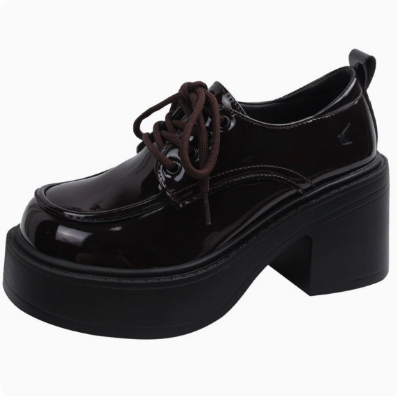 Platform Low-Top Ankle Boots | Durable, Non-Slip Cowhide — Retro-Casual Short Boots | A Must-Have for Fashionistas