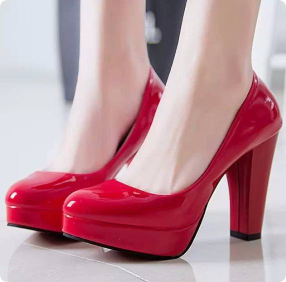 Stylish & Elegant Genuine Leather High Heels — Versatile Women's Casual Pumps | The Perfect Choice for Commuting