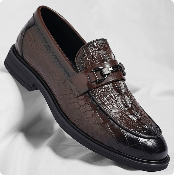 Men's Suede Formal Shoes — Retro Business Lace-up Leather Shoes / Stylish Commuter Derby Shoes